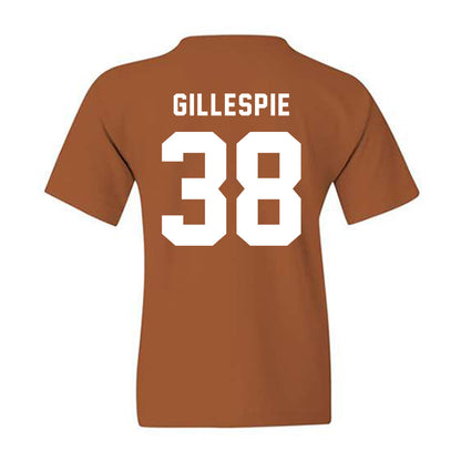 Texas - NCAA Football : Graham Gillespie - Youth T-Shirt-1