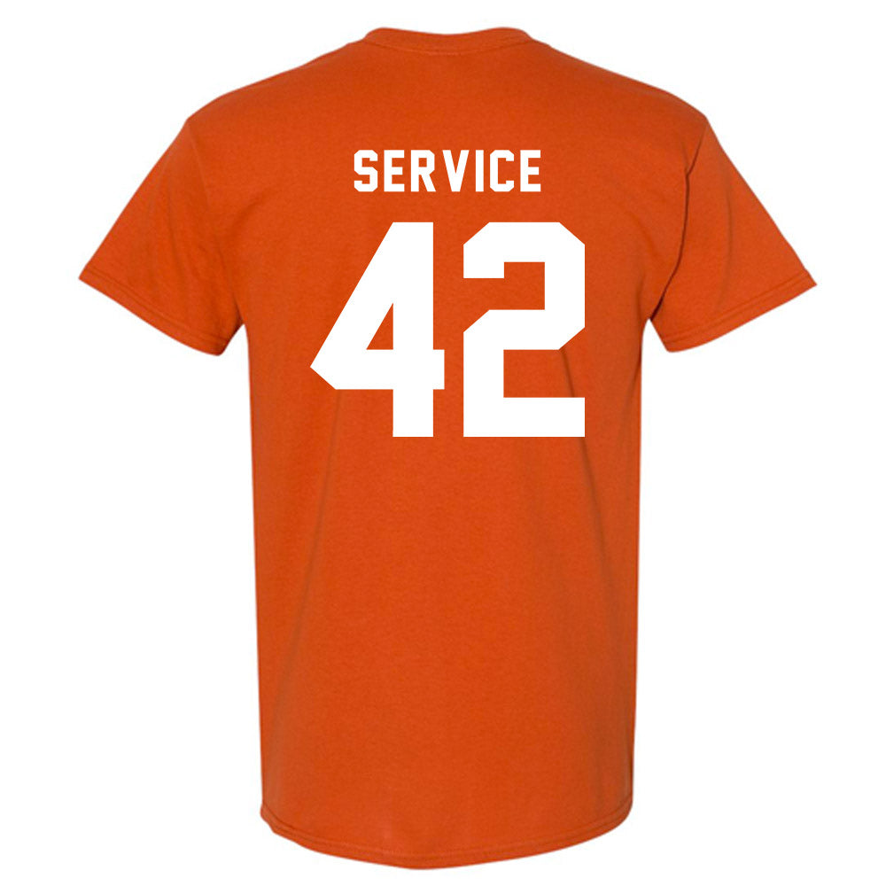 Texas - NCAA Baseball : Oliver Service - T-Shirt-1