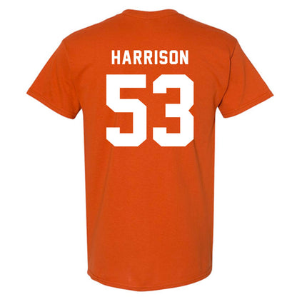 Texas - NCAA Baseball : Luke Harrison - T-Shirt-1
