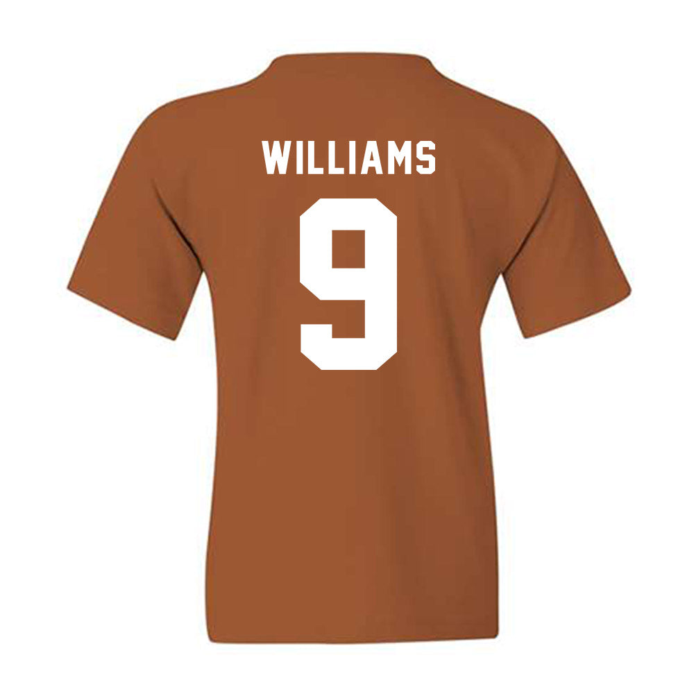 Texas - NCAA Baseball : Jonah Williams - Youth T-Shirt-1