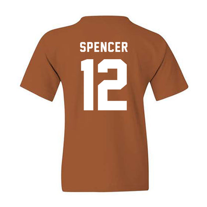 Texas - NCAA Baseball : Jared Spencer - Youth T-Shirt-1