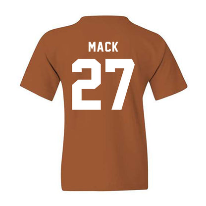 Texas - NCAA Football : Wardell Mack - Youth T-Shirt-1