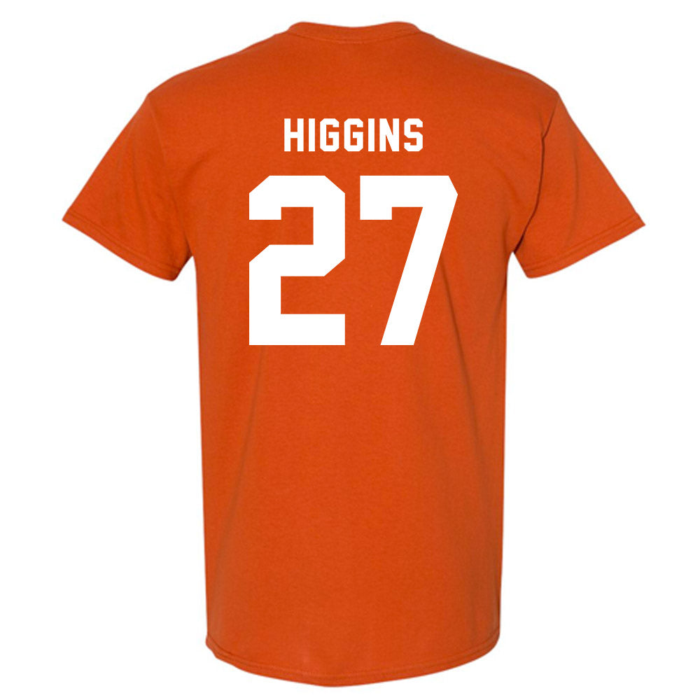 Texas - NCAA Baseball : Cal Higgins - T-Shirt-1