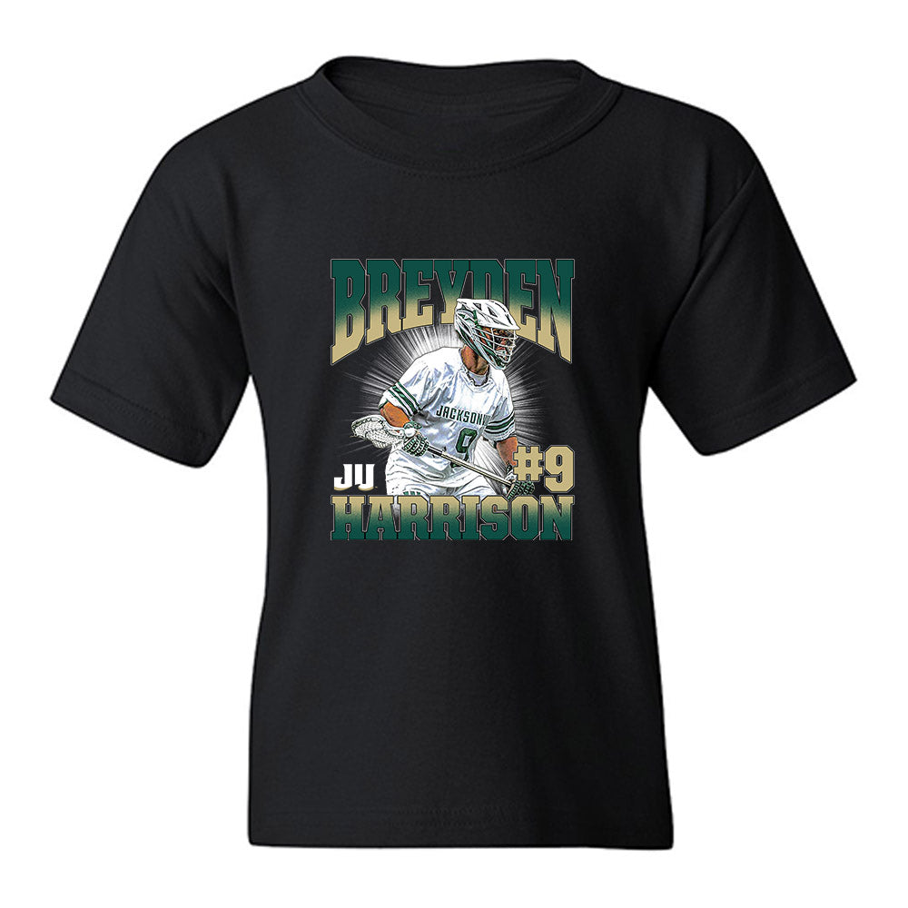 Jacksonville - NCAA Men's Lacrosse : Breyden Harrison - Collage Youth T-Shirt-0