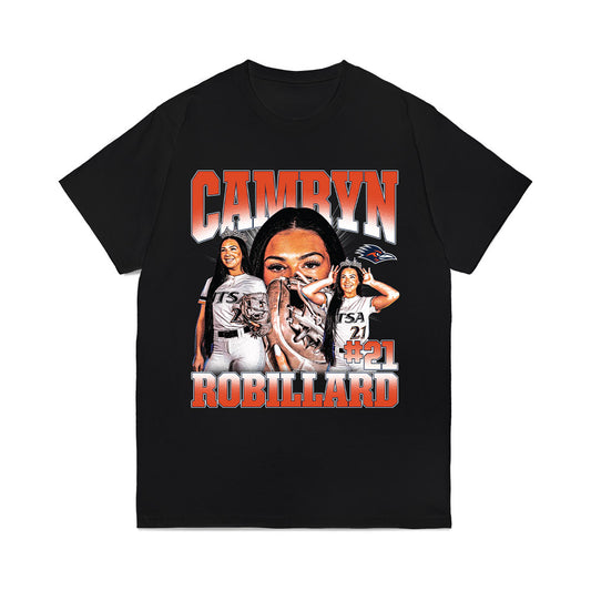 UTSA - NCAA Softball : Camryn Robillard - Player Collage Comfort Colors T-Shirt-0