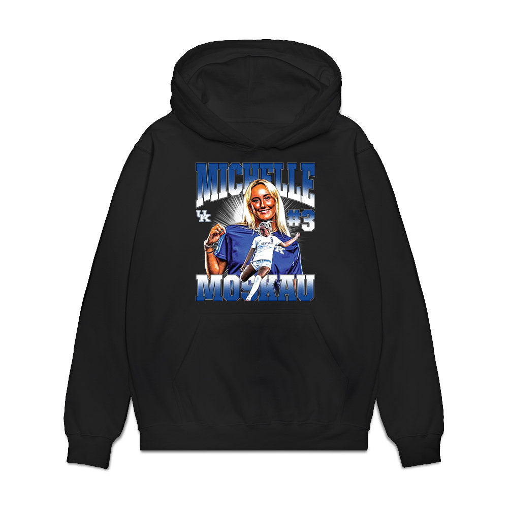 Kentucky - NCAA Women's Soccer : Michelle Moskau - Premium Hooded Sweatshirt-0