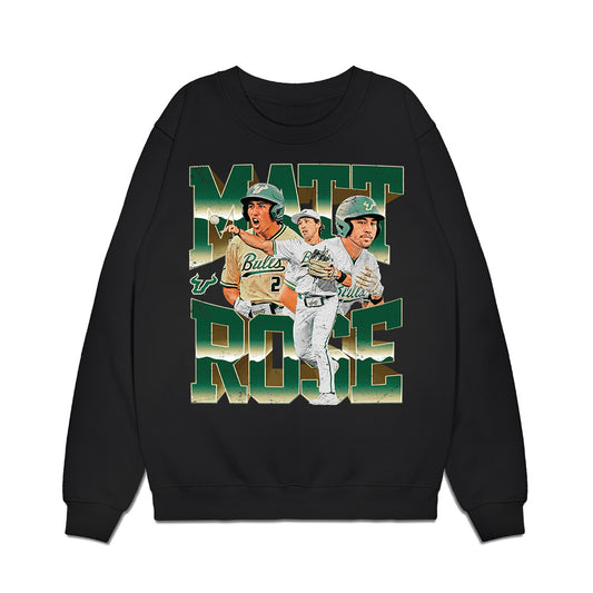 USF - NCAA Baseball : Matt Rose - Collage Premium Crewneck Sweatshirt-0