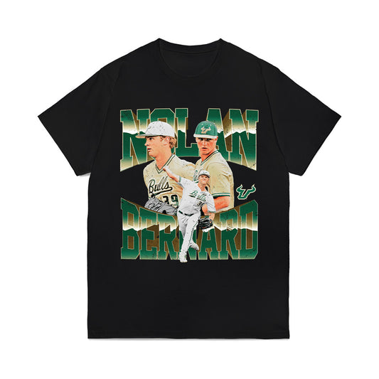 USF - NCAA Baseball : Nolan Bernard - Collage Comfort Colors T-Shirt-0