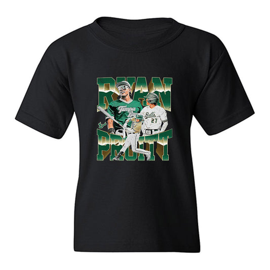 USF - NCAA Baseball : Ryan Pruitt - Collage Youth T-Shirt-0