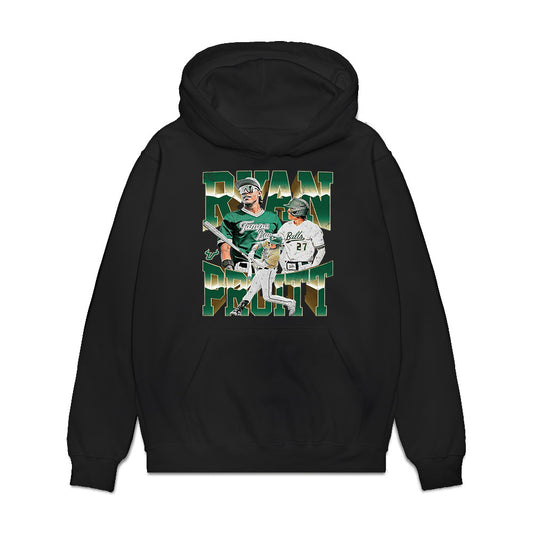 USF - NCAA Baseball : Ryan Pruitt - Collage Premium Hooded Sweatshirt-0