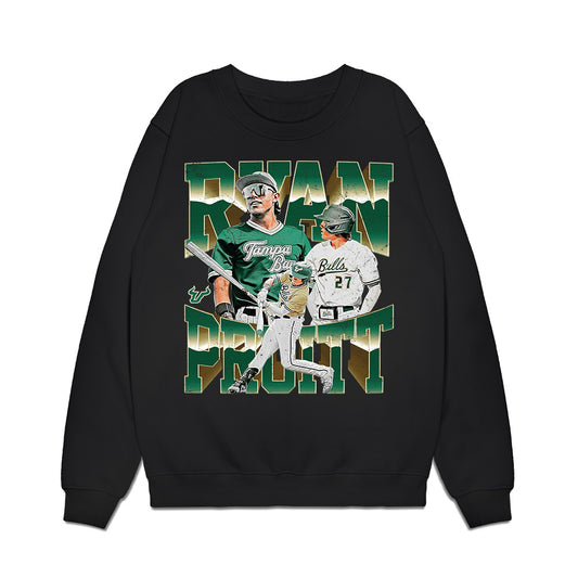 USF - NCAA Baseball : Ryan Pruitt - Collage Premium Crewneck Sweatshirt-0