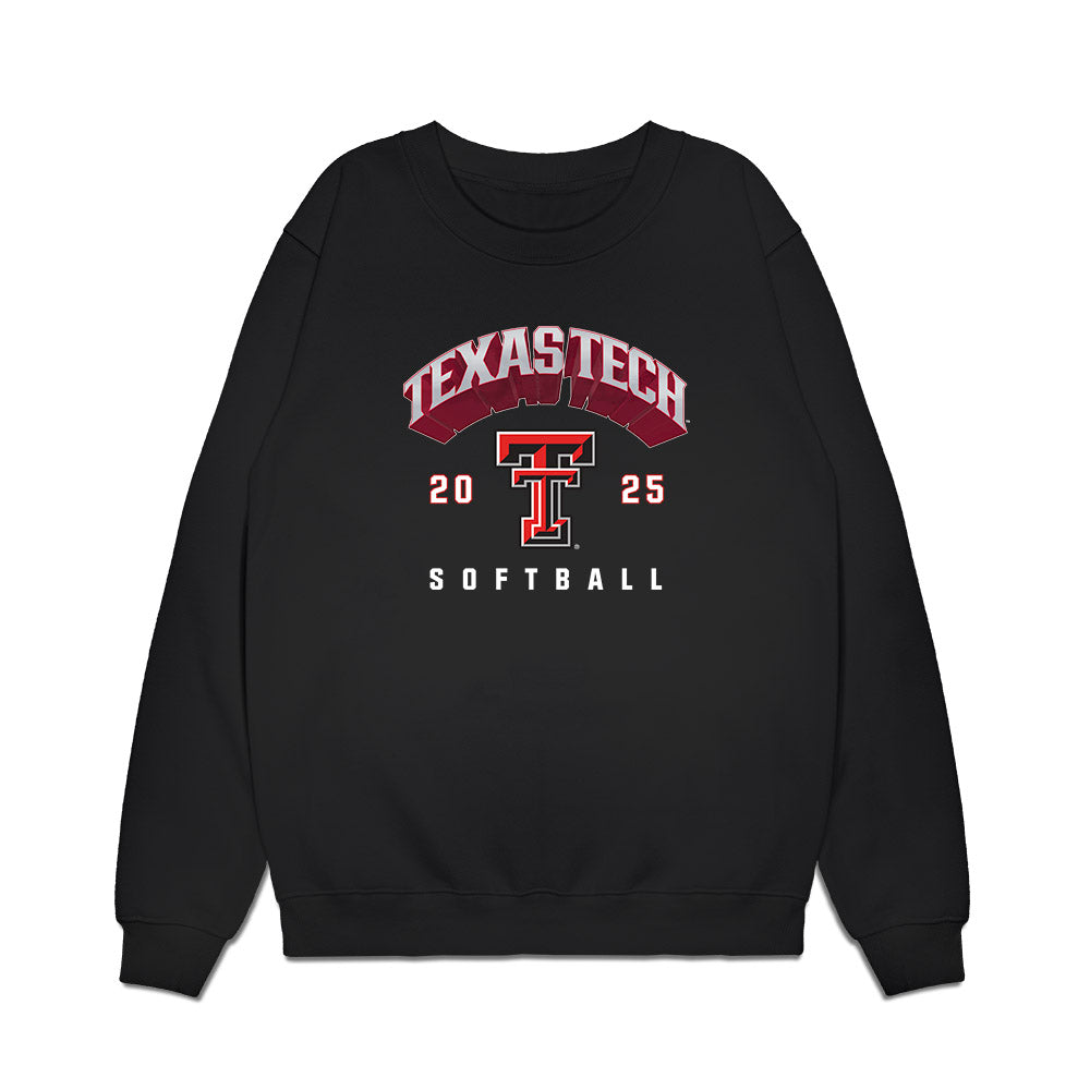 Texas Tech - NCAA Softball : - Roster Premium Crewneck Sweatshirt-0