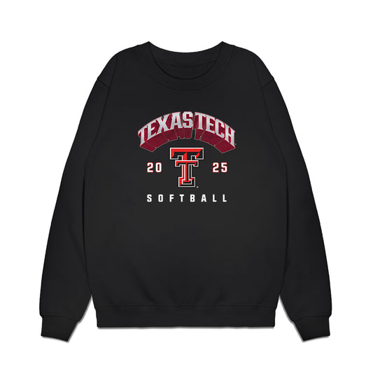 Texas Tech - NCAA Softball : - Roster Premium Crewneck Sweatshirt-0