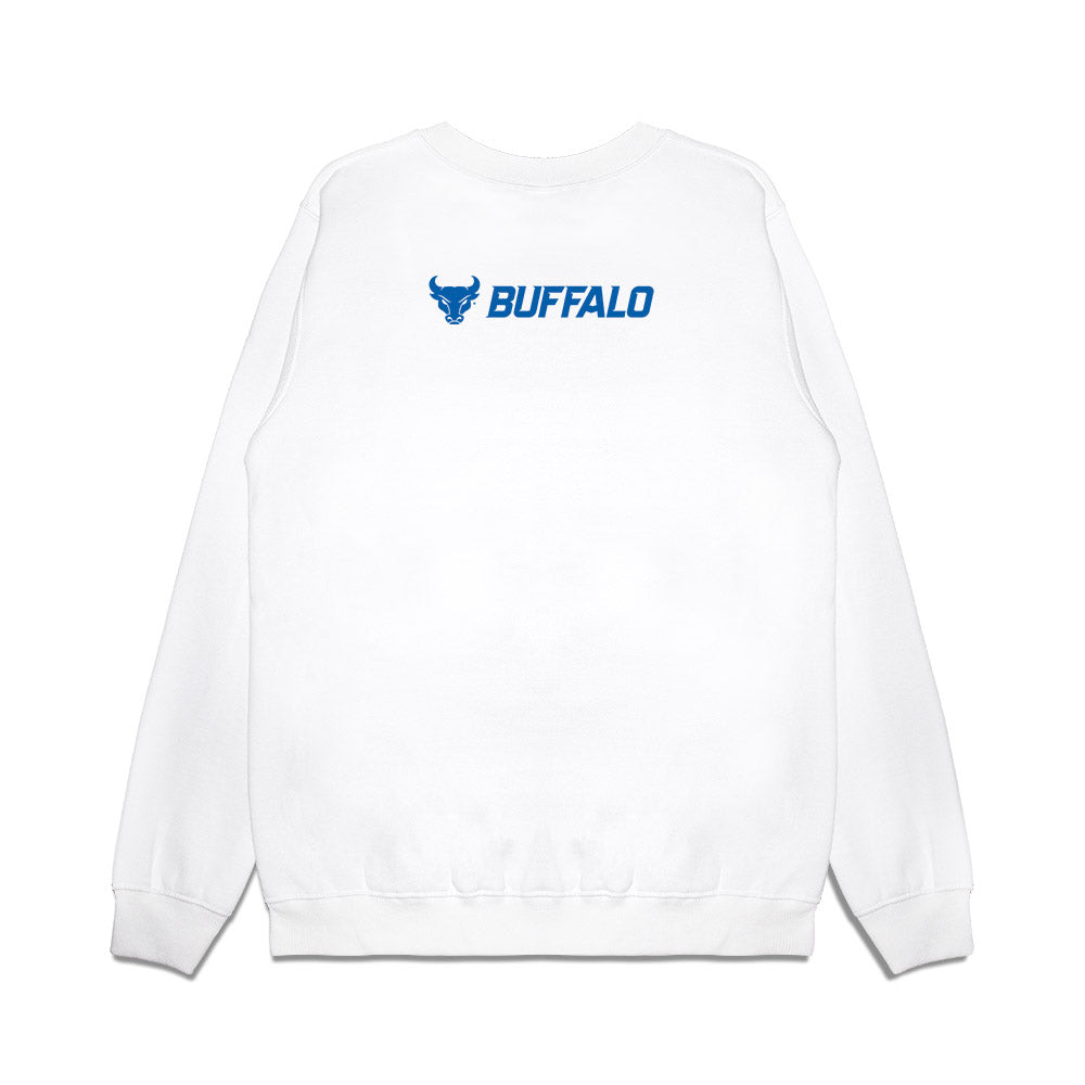Buffalo - NCAA Women's Basketball : - Champion Ring Team Collage Premium Crewneck Sweatshirt-1