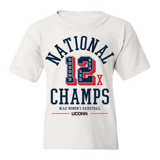 UConn - NCAA Women's Basketball : - Youth T-Shirt-0