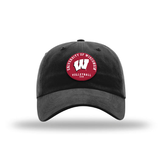 Wisconsin - NCAA Women's Volleyball : Grace Egan - Suede Garment Washed Twill-0