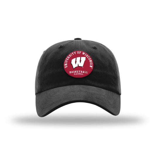 Wisconsin - NCAA Men's Basketball : Jonathan Blackwell - Suede Garment Washed Twill-0