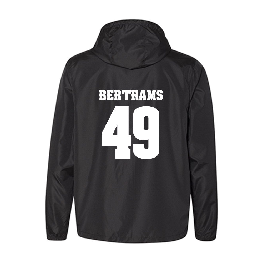 Wisconsin - NCAA Football : Atticus Bertrams - Classic Shersey Windbreaker-1
