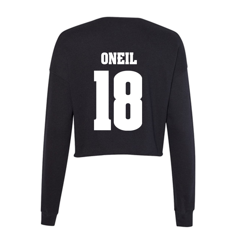 Wisconsin - NCAA Football : Danny ONeil - Classic Shersey Women's Cropped Crew Fleece-1