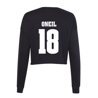 Wisconsin - NCAA Football : Danny ONeil - Classic Shersey Women's Cropped Crew Fleece-1