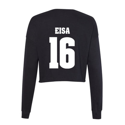 Wisconsin - NCAA Men's Soccer : Roman Eisa - Classic Shersey Women's Cropped Crew Fleece-1