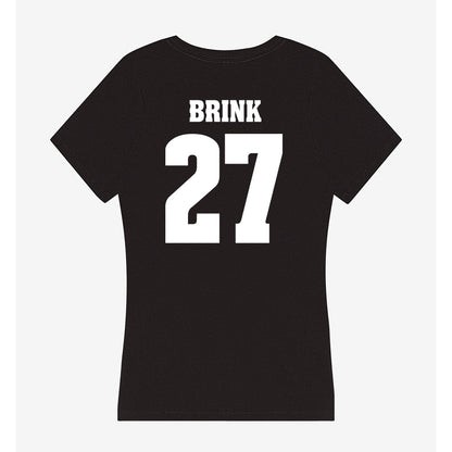 Wisconsin - NCAA Men's Ice Hockey : Finn Brink - Classic Shersey Women's V-Neck T-Shirt-1