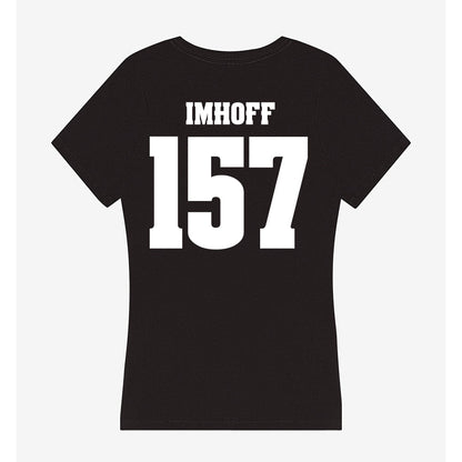 Wisconsin - NCAA Wrestling : Tyson Imhoff - Classic Shersey Women's V-Neck T-Shirt-1