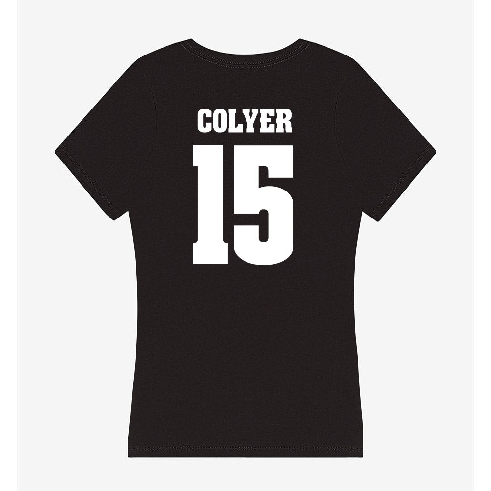Wisconsin - NCAA Women's Volleyball : Mimi Colyer - Classic Shersey Women's V-Neck T-Shirt-1