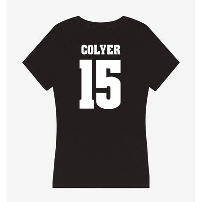 Wisconsin - NCAA Women's Volleyball : Mimi Colyer - Classic Shersey Women's V-Neck T-Shirt-1