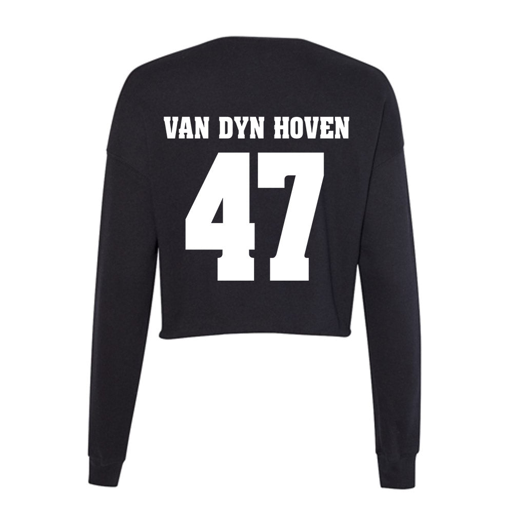 Wisconsin - NCAA Football : Evan Van Dyn Hoven - Classic Shersey Women's Cropped Crew Fleece-1