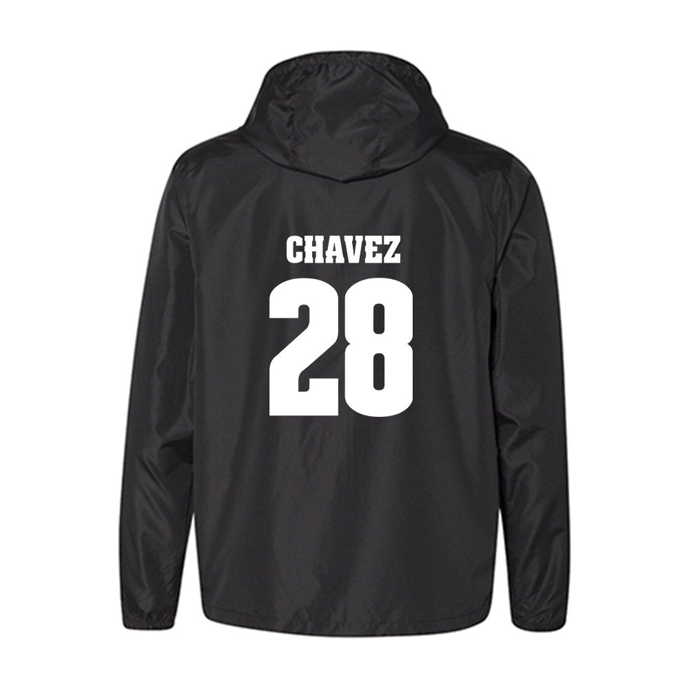 Wisconsin - NCAA Men's Soccer : Andrew Chavez - Classic Shersey Windbreaker-1