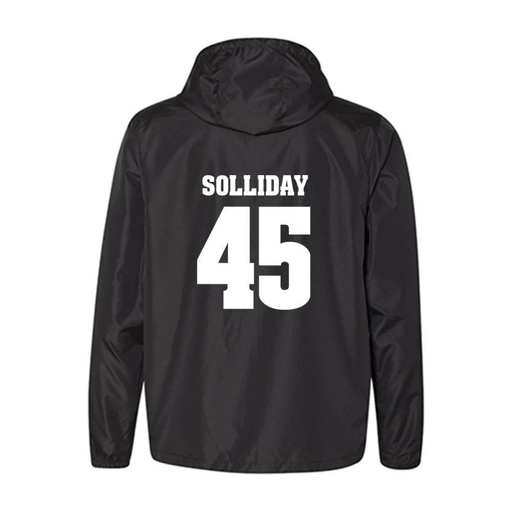 Wisconsin - NCAA Football : Garrison Solliday - Classic Shersey Windbreaker-1