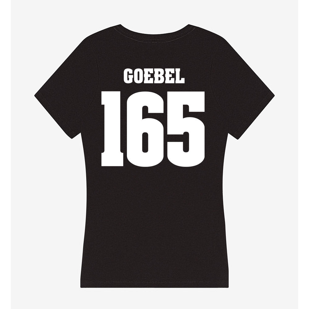 Wisconsin - NCAA Wrestling : Cody Goebel - Classic Shersey Women's V-Neck T-Shirt-1