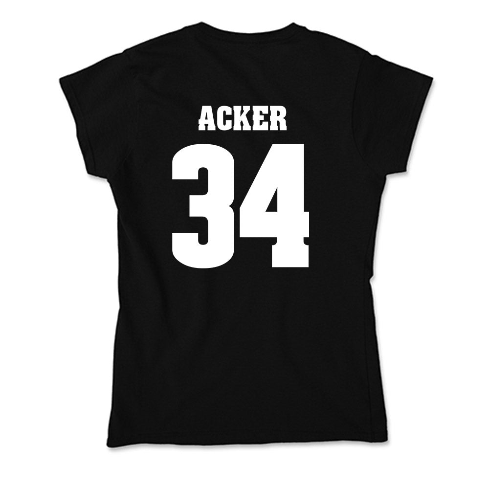 Wisconsin - NCAA Football : Jackson Acker - Classic Shersey Soft Style Women’s T-Shirt-1