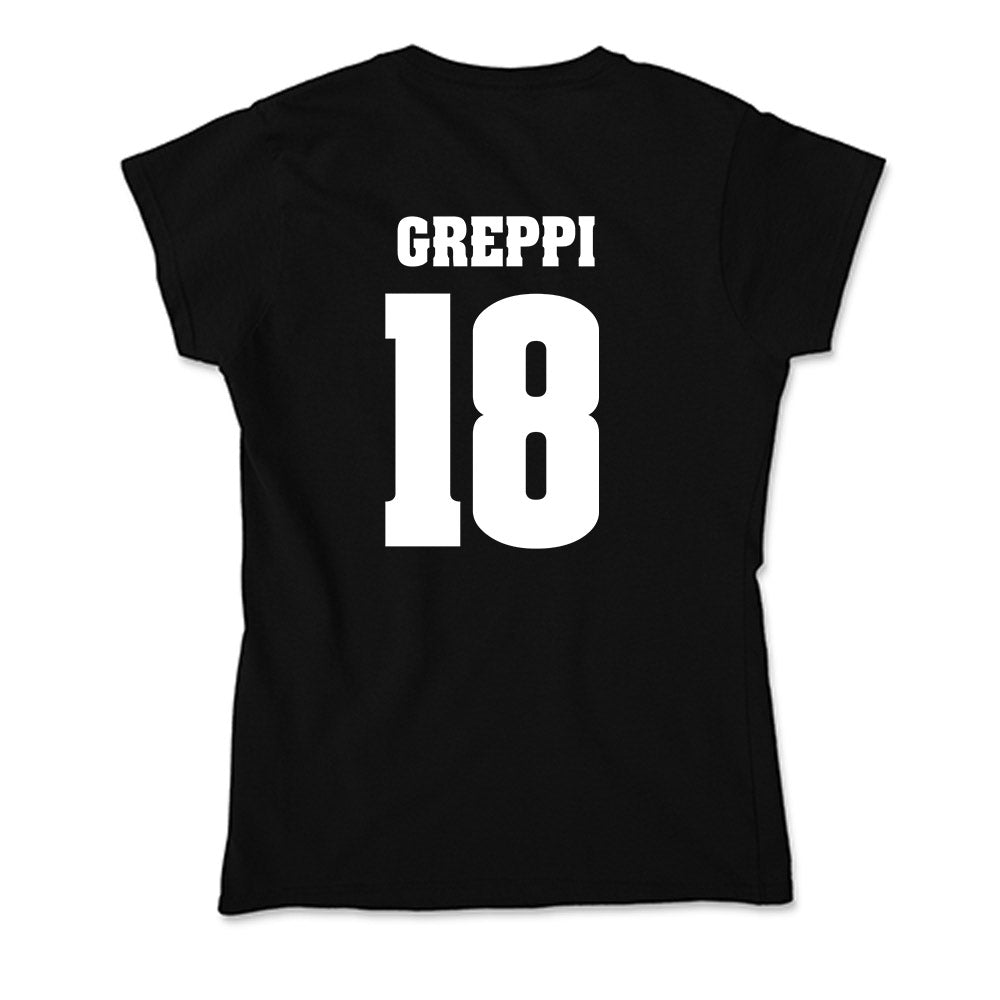 Wisconsin - NCAA Men's Basketball : Riccardo Greppi - Classic Shersey Soft Style Women’s T-Shirt-1