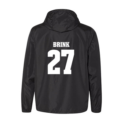 Wisconsin - NCAA Men's Ice Hockey : Finn Brink - Classic Shersey Windbreaker-1