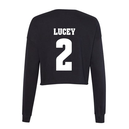 Wisconsin - NCAA Softball : Danielle Lucey - Classic Shersey Women's Cropped Crew Fleece-1