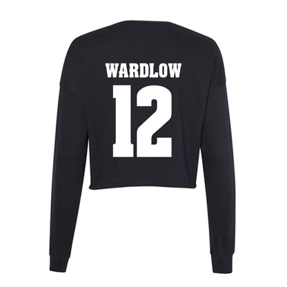 Wisconsin - NCAA Women's Volleyball : Natalie Wardlow - Classic Shersey Women's Cropped Crew Fleece-1