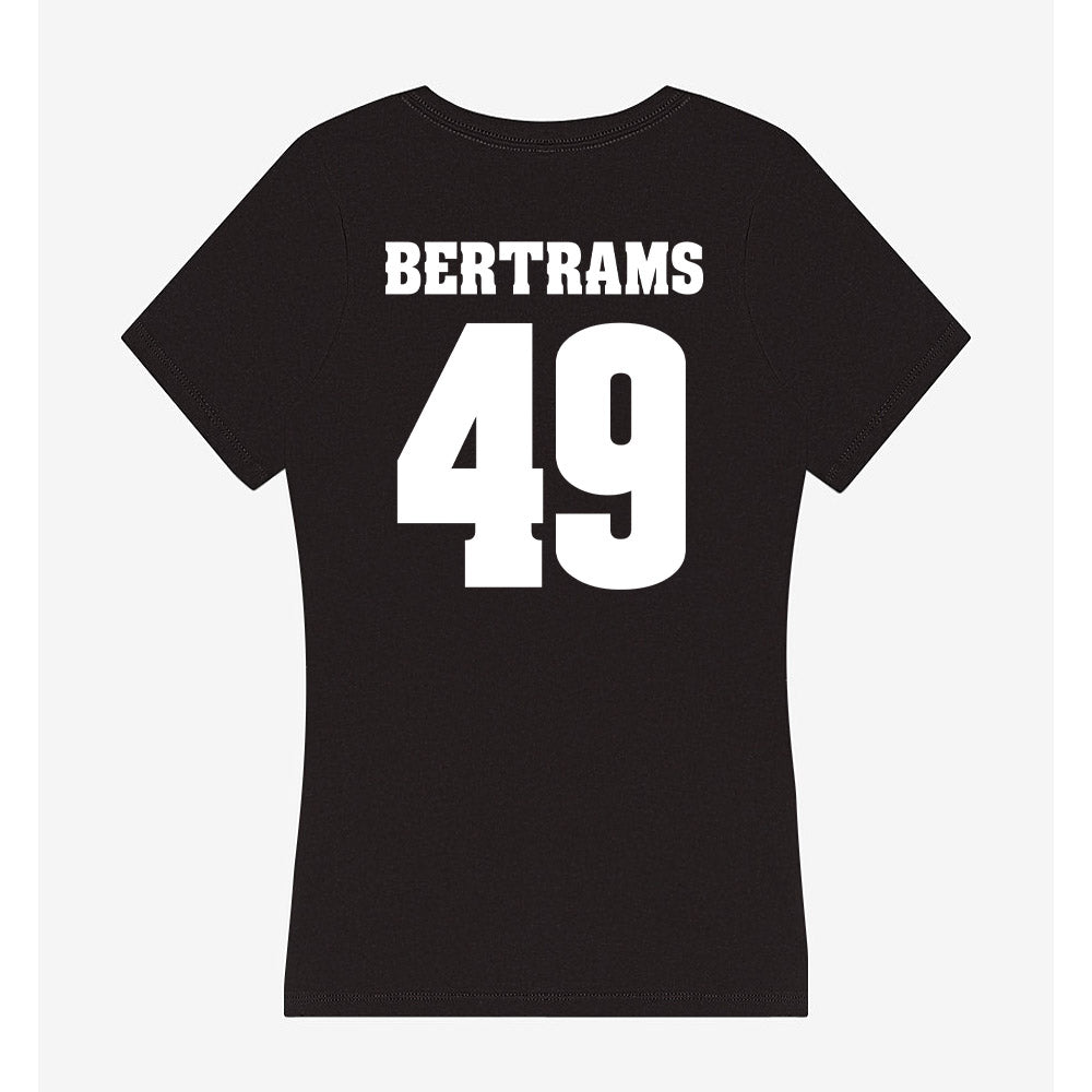 Wisconsin - NCAA Football : Atticus Bertrams - Classic Shersey Women's V-Neck T-Shirt-1