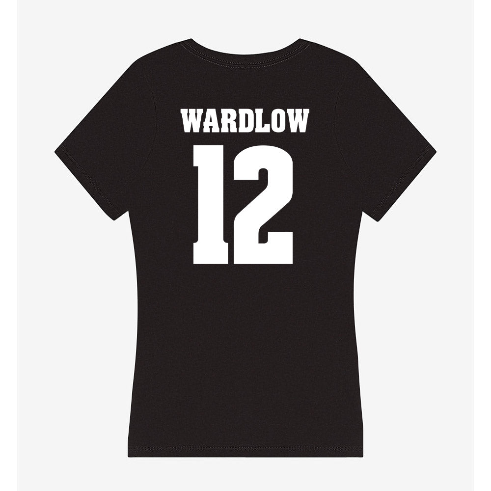 Wisconsin - NCAA Women's Volleyball : Natalie Wardlow - Classic Shersey Women's V-Neck T-Shirt-1