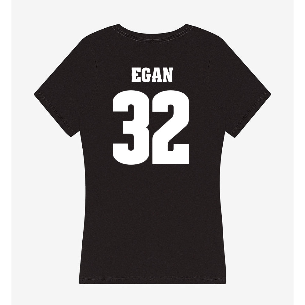 Wisconsin - NCAA Women's Volleyball : Grace Egan - Classic Shersey Women's V-Neck T-Shirt-1