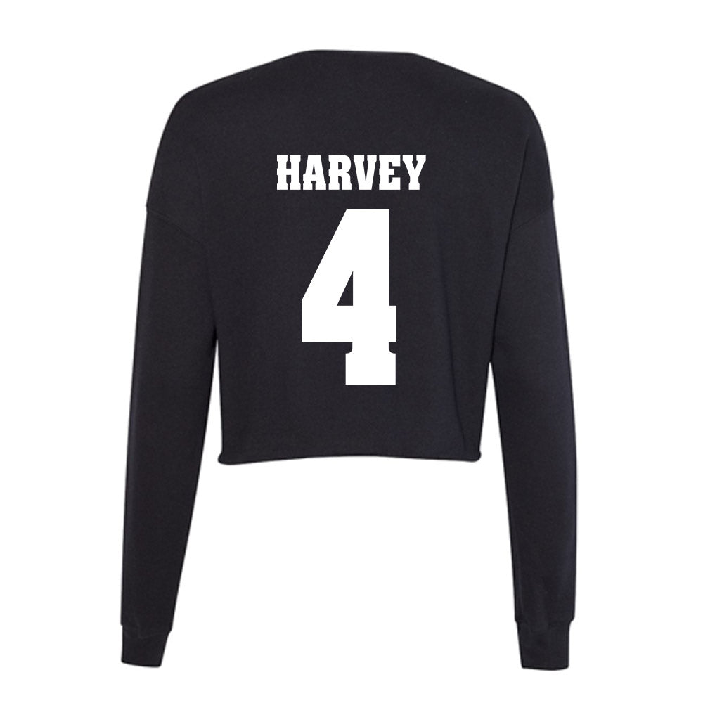 Wisconsin - NCAA Women's Ice Hockey : Caroline Harvey - Classic Shersey Women's Cropped Crew Fleece-1