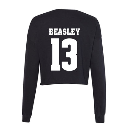 Wisconsin - NCAA Women's Soccer : Sascha Beasley - Classic Shersey Women's Cropped Crew Fleece-1