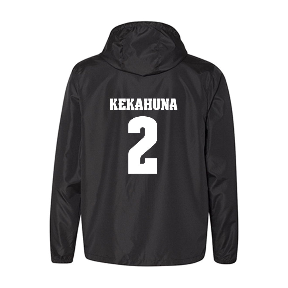 Wisconsin - NCAA Football : Trech Kekahuna - Classic Shersey Windbreaker-1