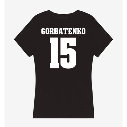 Wisconsin - NCAA Women's Ice Hockey : Nicole Gorbatenko - Classic Shersey Women's V-Neck T-Shirt-1