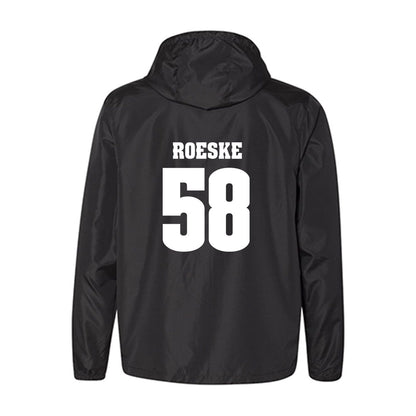Wisconsin - NCAA Football : Michael Roeske - Classic Shersey Windbreaker-1