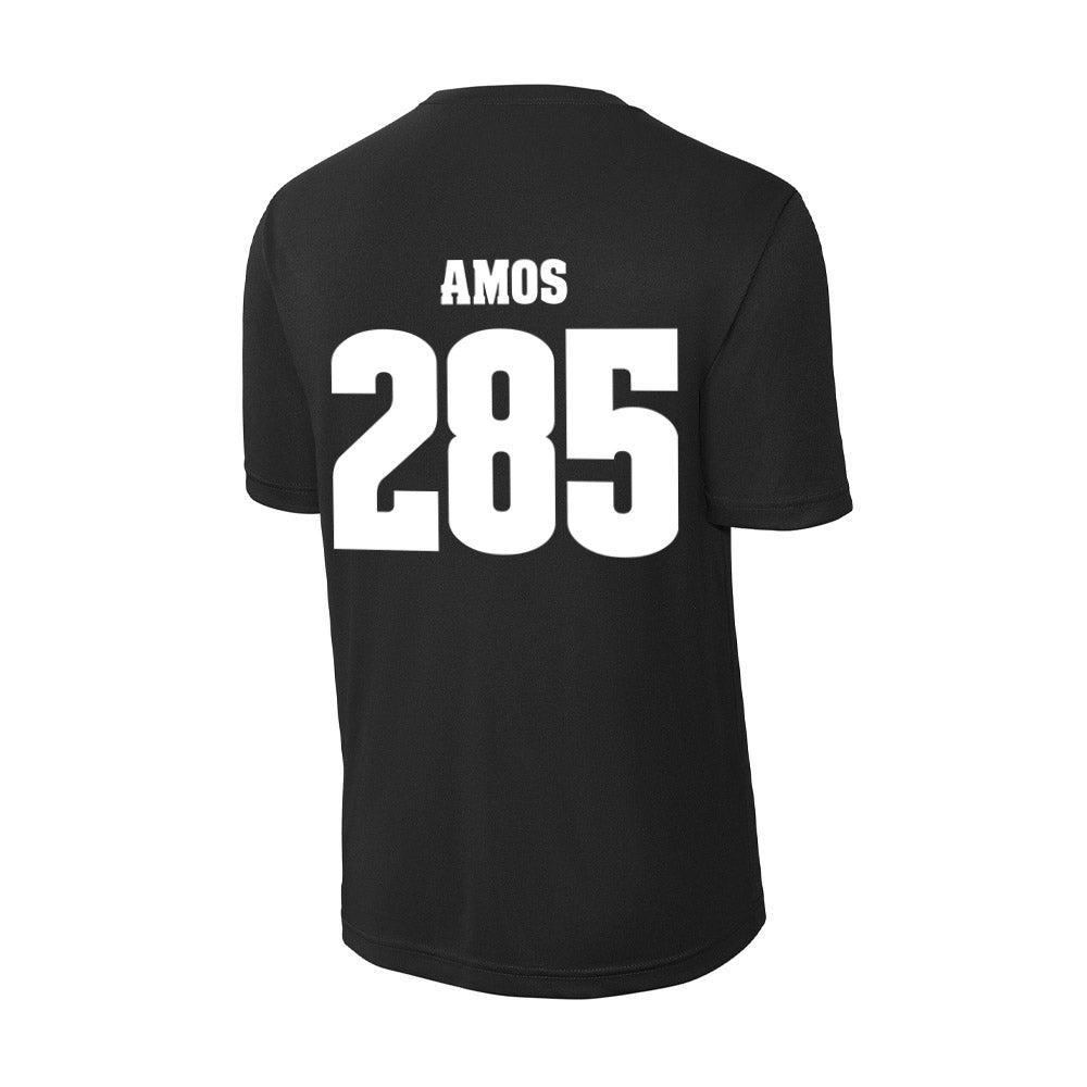 Wisconsin - NCAA Wrestling : Braxton Amos - Classic Shersey Activewear T-Shirt-1