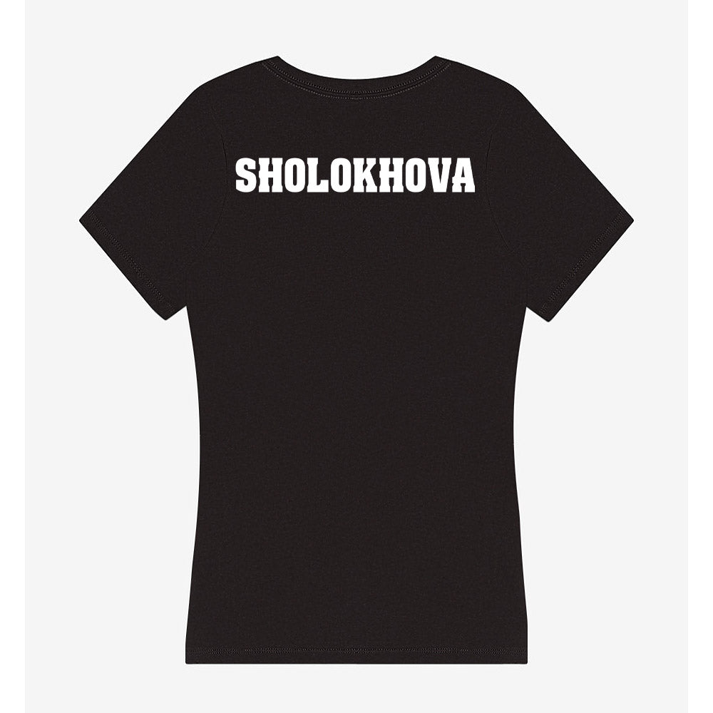 Wisconsin - NCAA Women's Tennis : Maria Sholokhova - Classic Shersey Women's V-Neck T-Shirt-1
