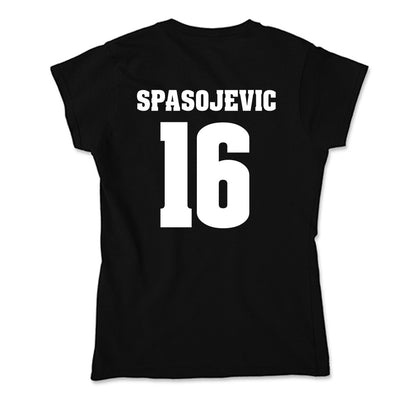 Wisconsin - NCAA Football : Milos Spasojevic - Classic Shersey Soft Style Women’s T-Shirt-1