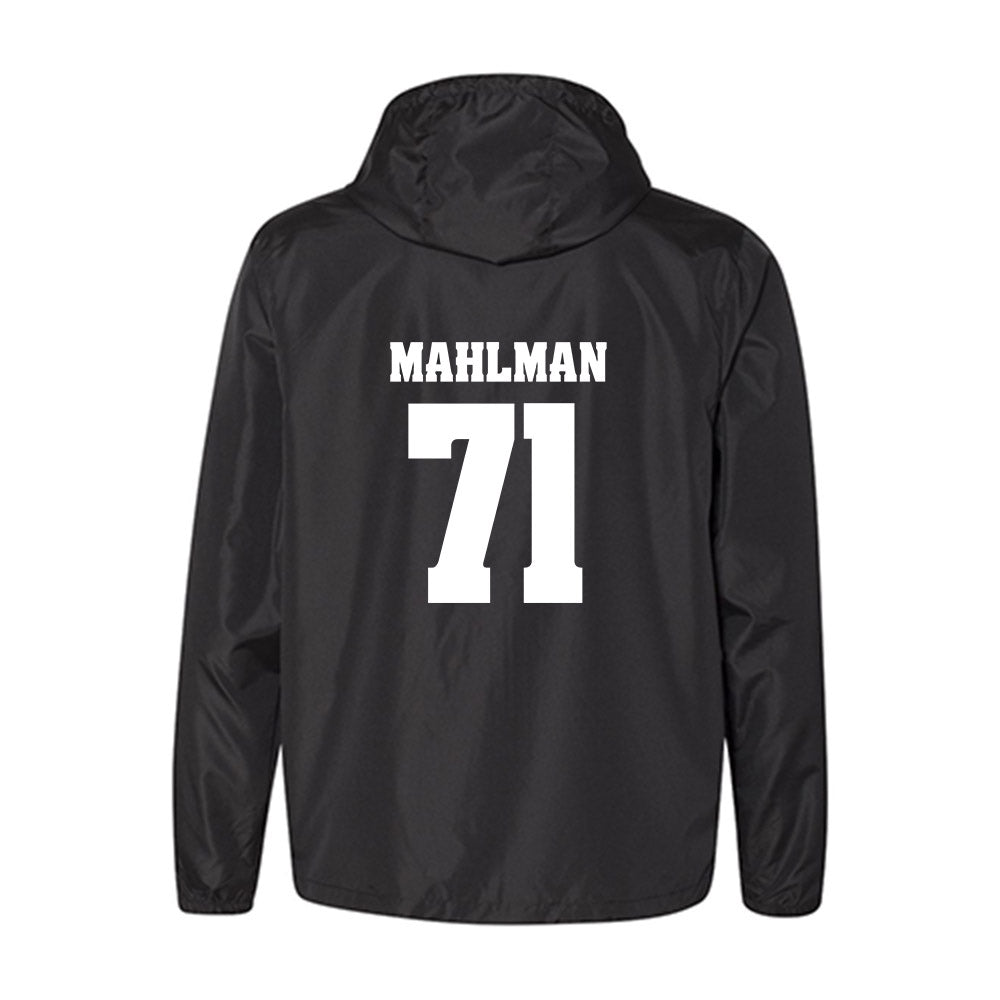 Wisconsin - NCAA Football : Riley Mahlman - Classic Shersey Windbreaker-1